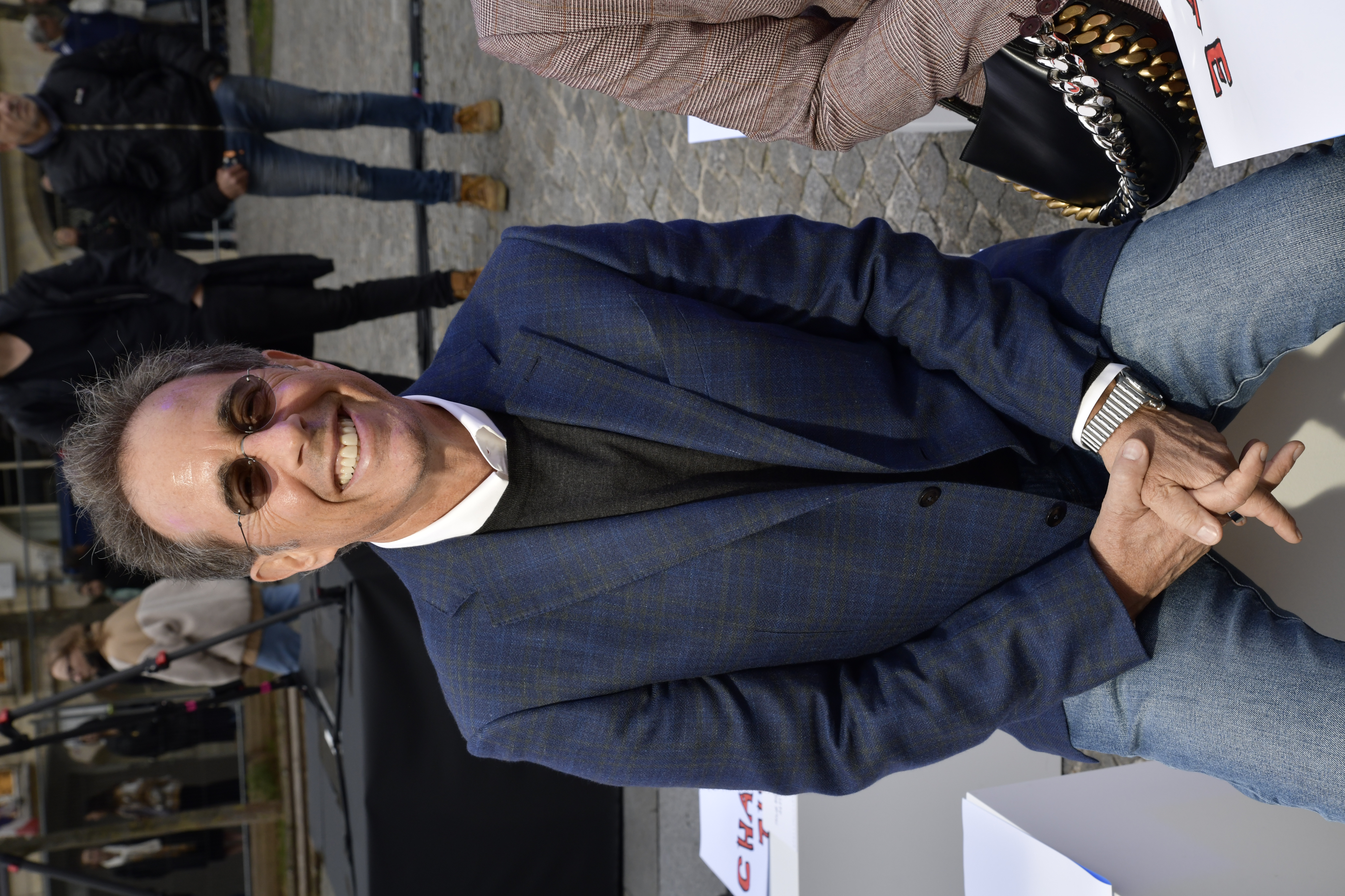 Jerry Seinfeld at the Stella McCartney fashion show on October 3, 2022, in Paris, France. | Source: Getty Images