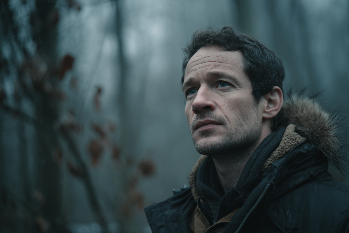 A man standing in the woods | Source: Midjourney