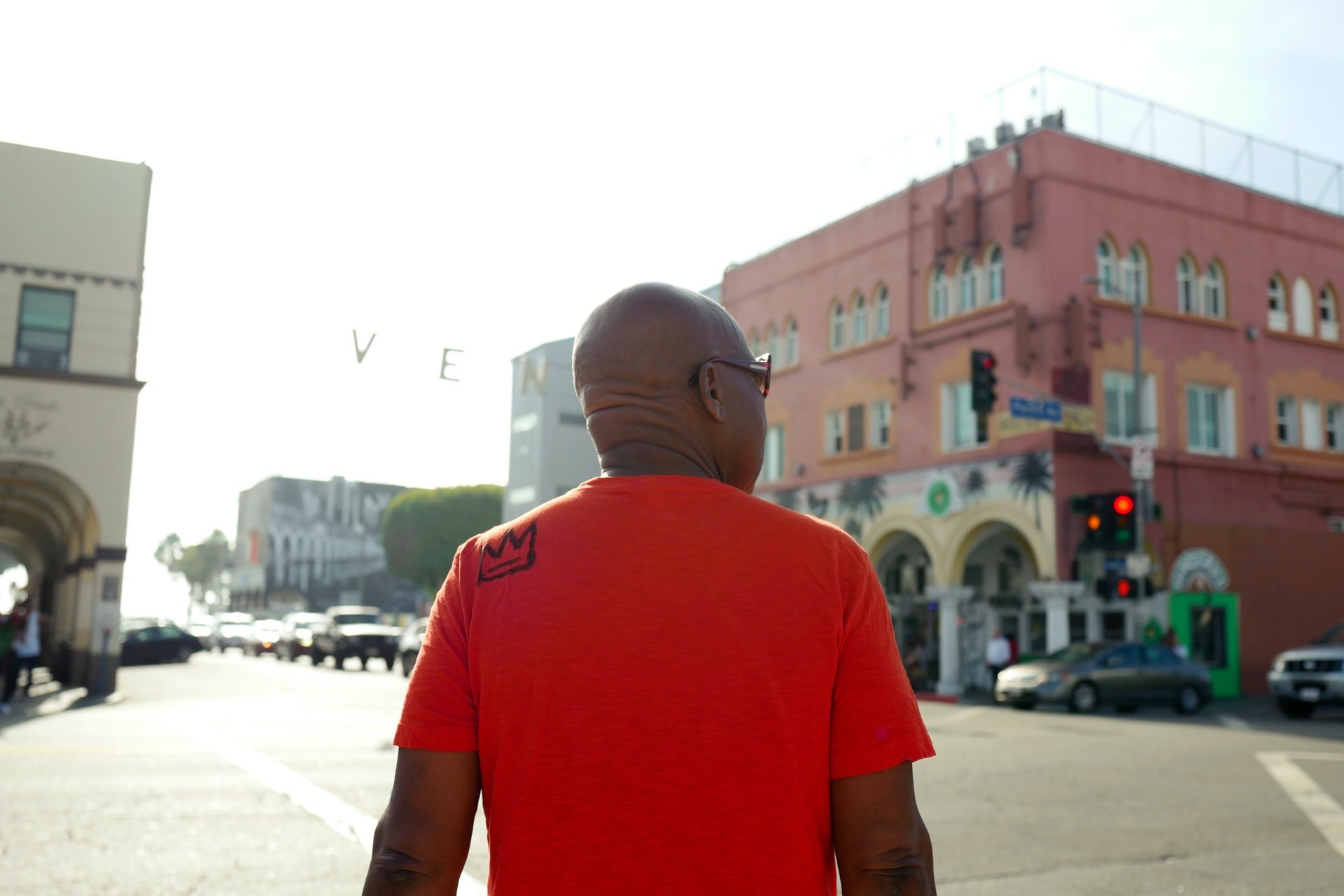 It was a bald guy in a red shirt | Source: Unsplash