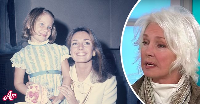 Jennifer O'Neill with her daughter Aimee in 1972 and O'Neill in an interview with "Today" in October 2016 | Photo: Getty Images - YouTube/TODAY