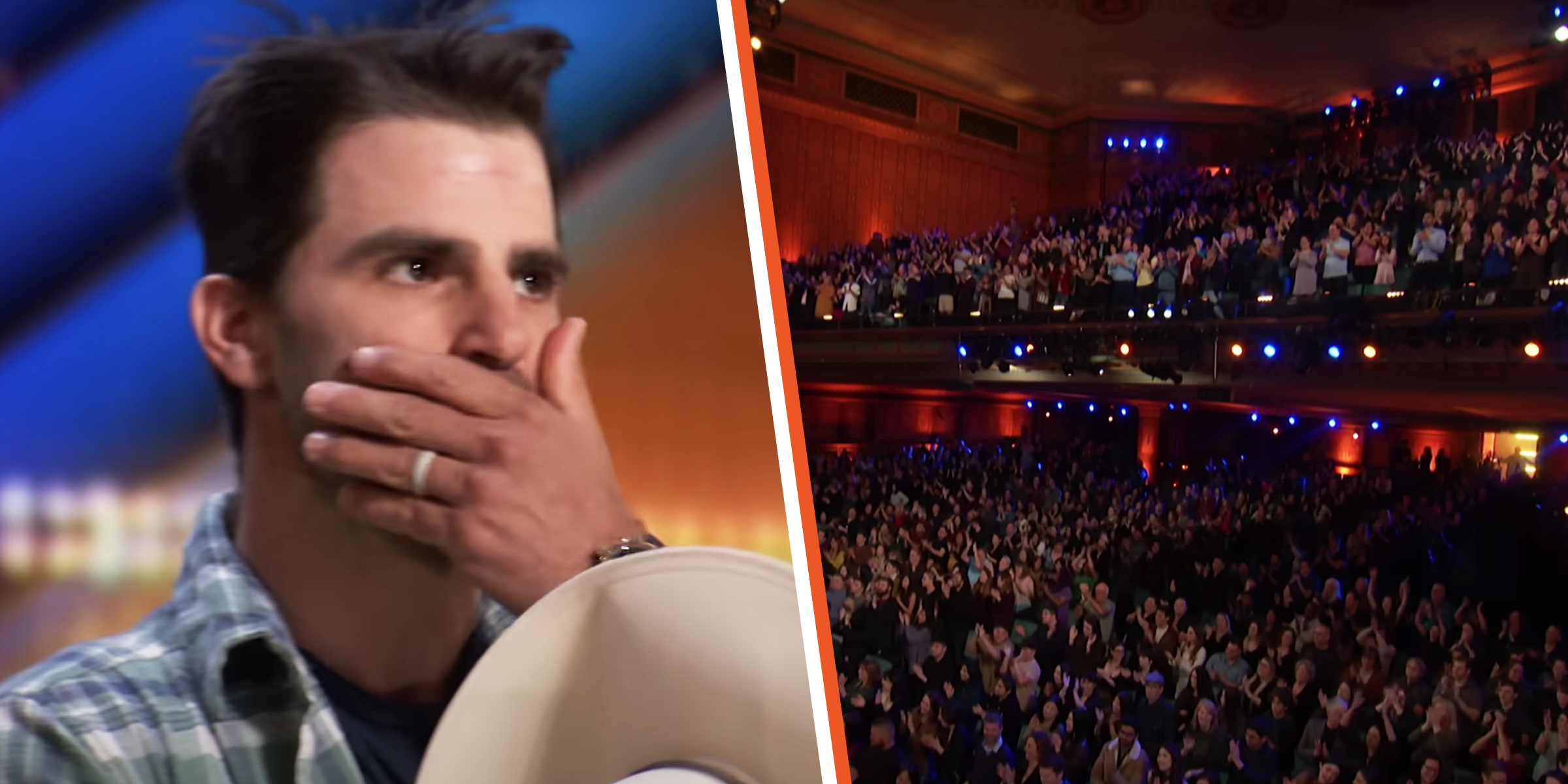Mitch Rossell, 2023 | America's Got Talent Audience, 2023 | Source: YouTube/America's Got Talent