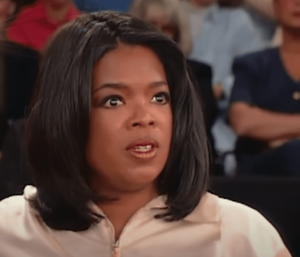 Host, Oprah Winfrey is stunned by a woman's story of how her husband cheated. | Source: youtube.com/OWN