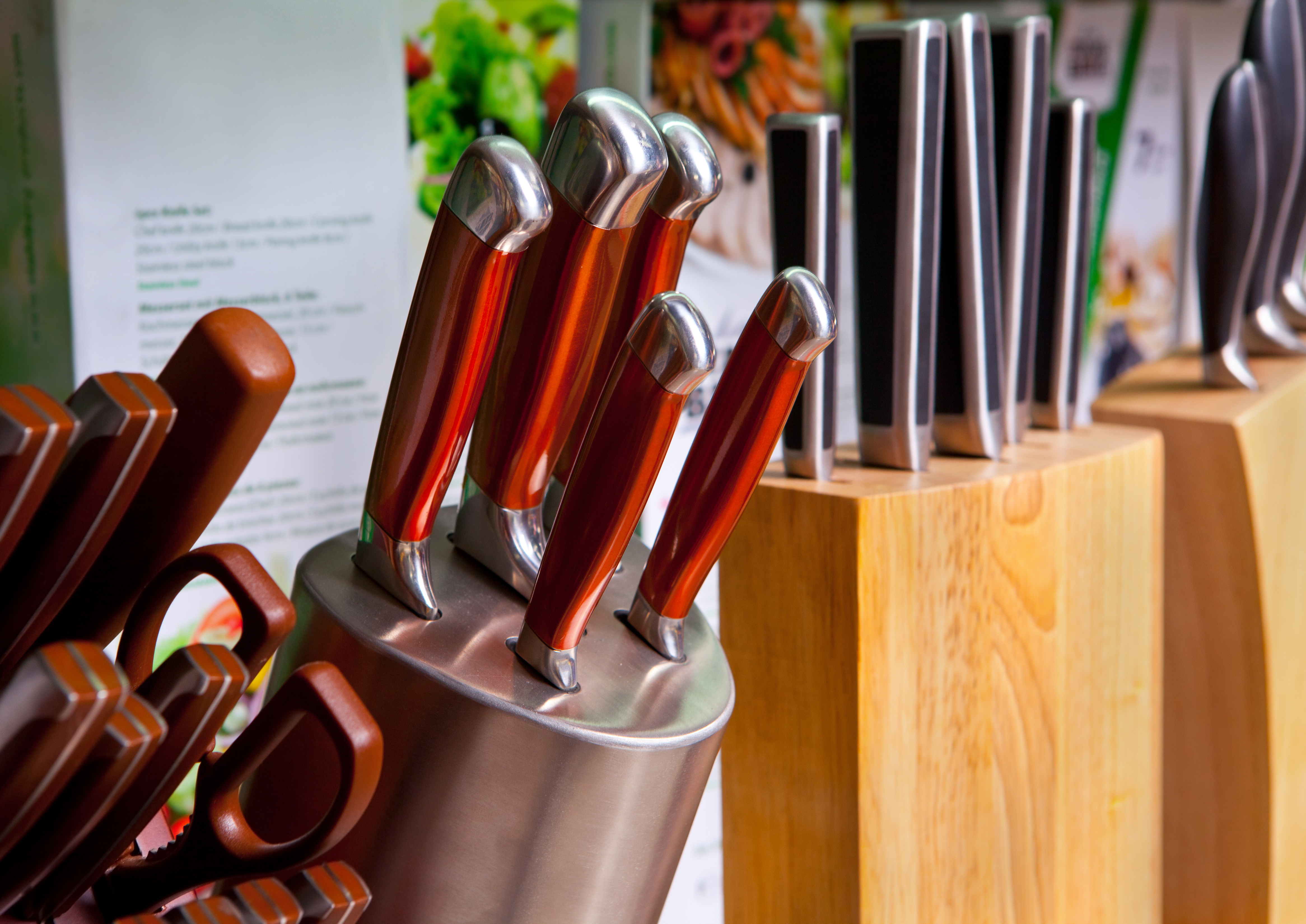 Knife Blocks | Source: Shutterstock