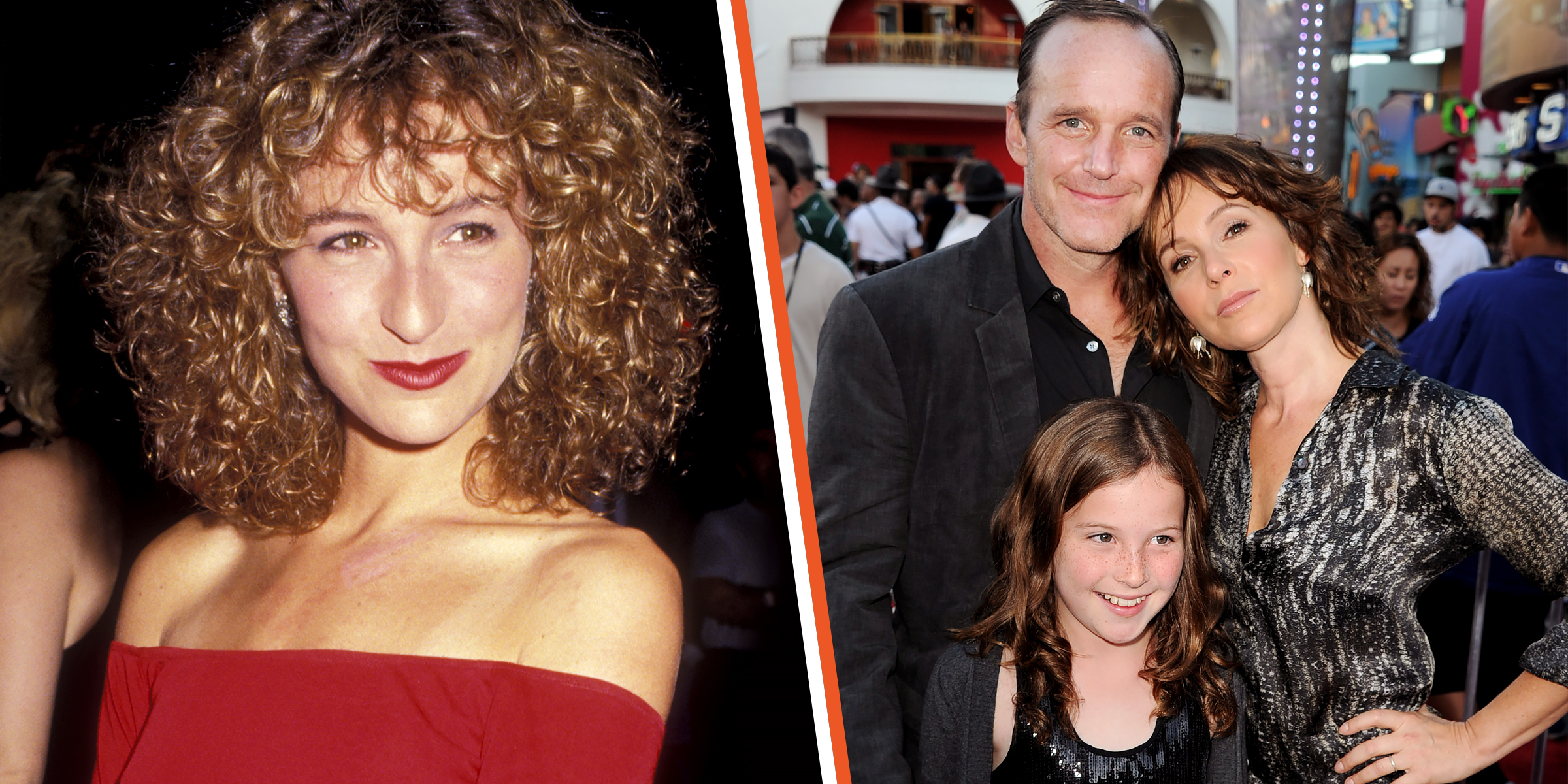 Jennifer Grey | Clark Gregg, Stella Gregg and Jennifer Grey | Source: Getty Images