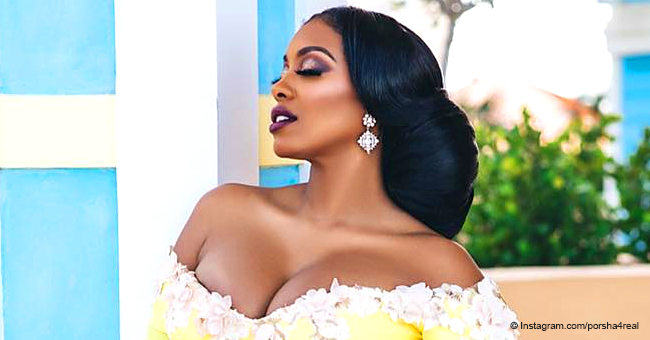 Porsha Williams Shows Off That Mommy Glow in New Photo with Her Newborn Daughter Pilar Jhena