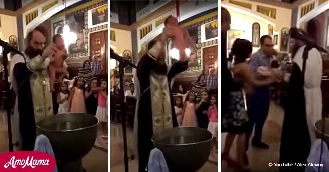 Video shows the rough baptism that went viral