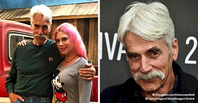 Sam Elliott has a gorgeous daughter Cleo that he can be proud of
