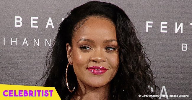 Rihanna glows with happiness in adorable, makeup-free photos with her rarely-seen parents