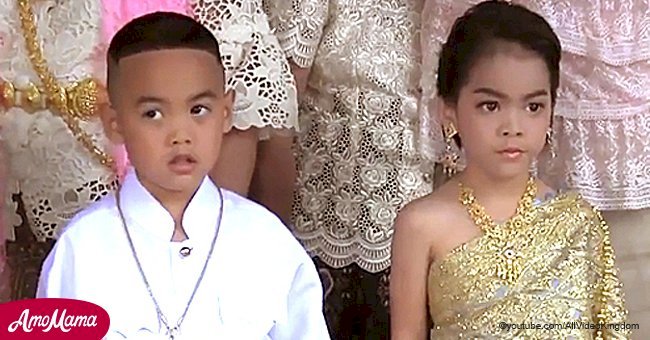 Thais marry 5-year-old twins to each other for a very curious reason