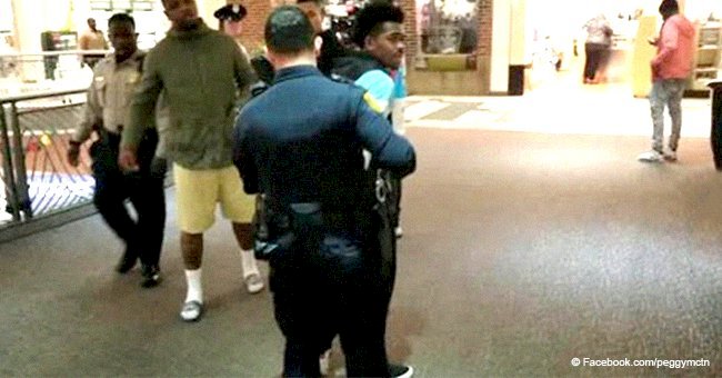 Black man detained after filming teen being handcuffed for wearing a hoodie at Wolfchase mall