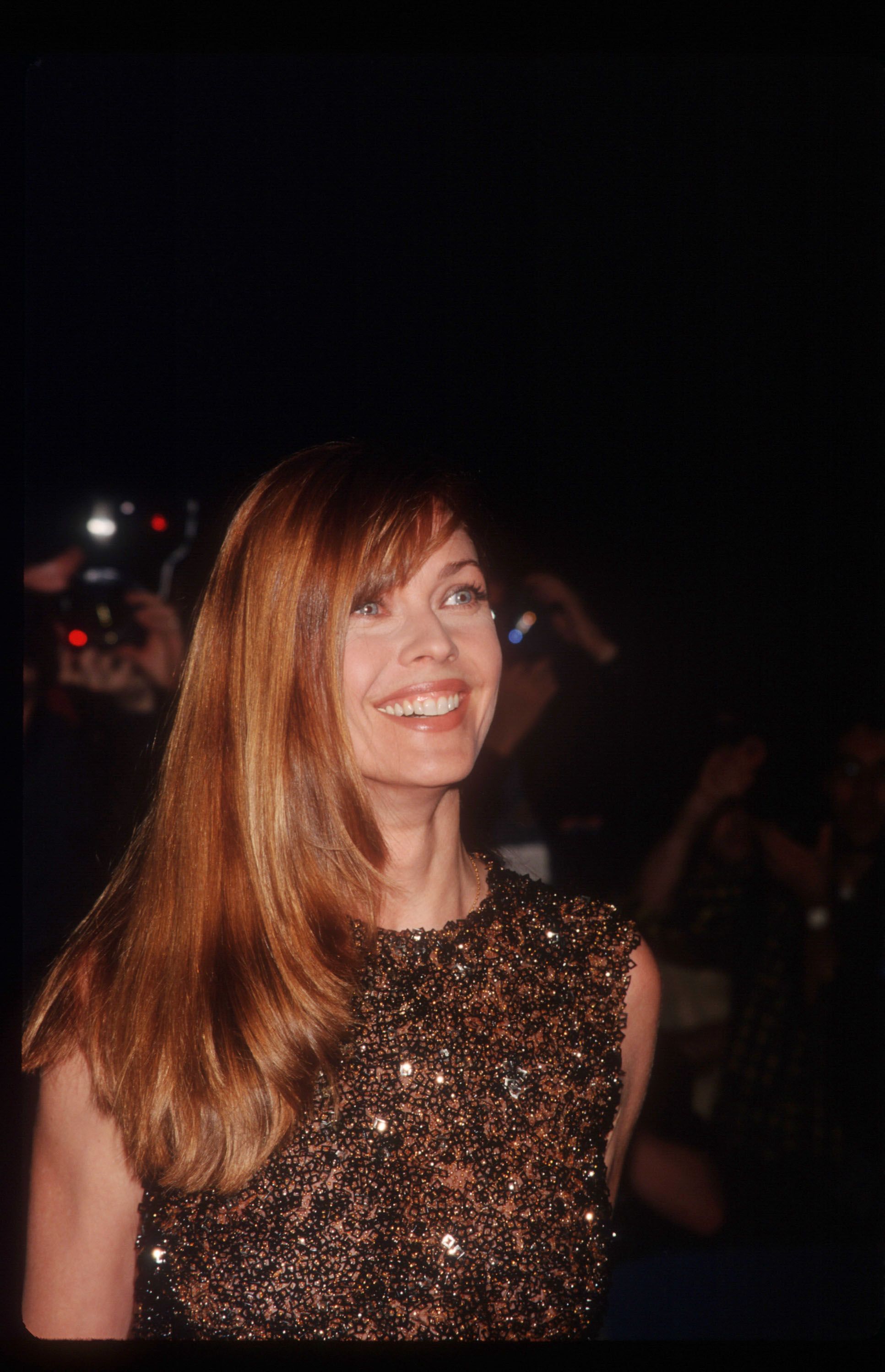 Carol Alt at the premiere of the film "Bulworth" on April 30, 1998, in New York City | Photo: Jonathan Elderfield/Liaison/Getty Images