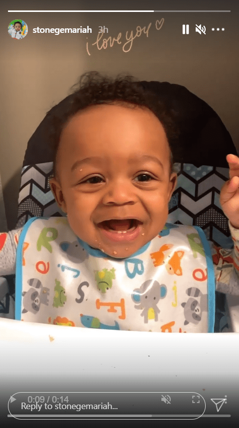 Check Out Bow Wow's Baby Son Stone as He Shows His 2 Tiny Teeth While ...