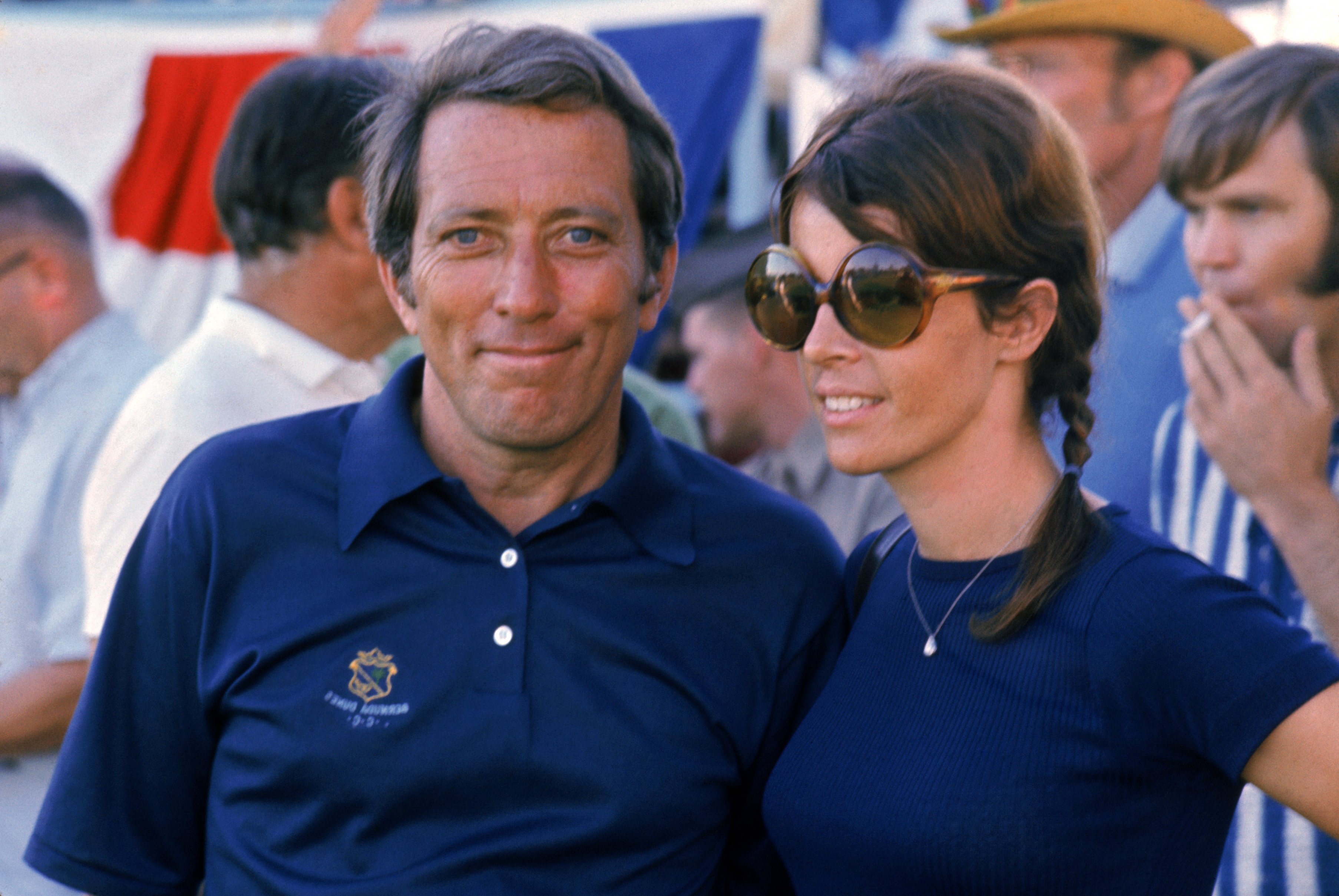 Andy Williams with wife Claudine circa 1960's | Source: Getty Images 