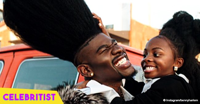 Father-daughter duo became internet sensations after photos of their natural hair went viral