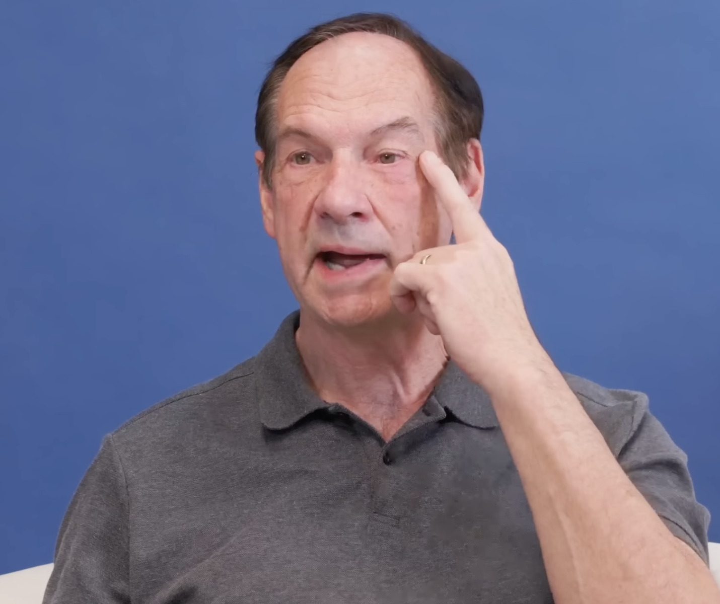 A satisfied Barry Wolf after surgery, dated January 16, 2025 | Source: YouTube/@Dr.Truesdale