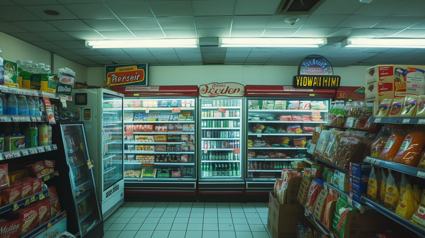 A convenience store | Source: Midjourney