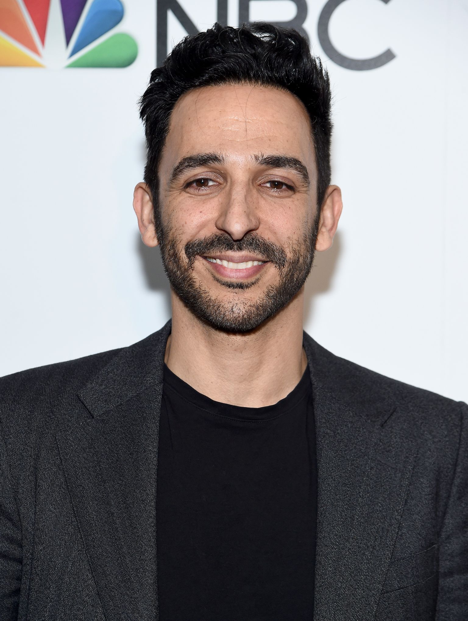 Amir Arison at a NBC and The Cinema Society event in January 2020 in New York City | Source: Getty Images