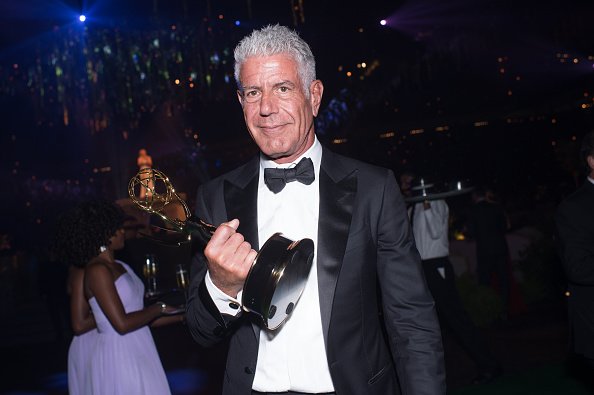Anthony Bourdain au Microsoft Theater le 10 septembre 2016. | Photo : Getty Images