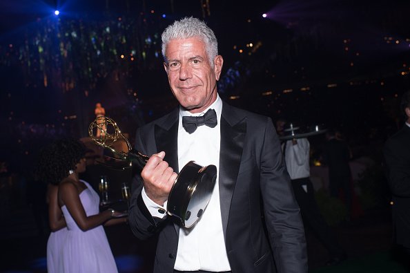 Anthony Bourdain at Microsoft Theater on September 10, 2016. | Photo: Getty Images