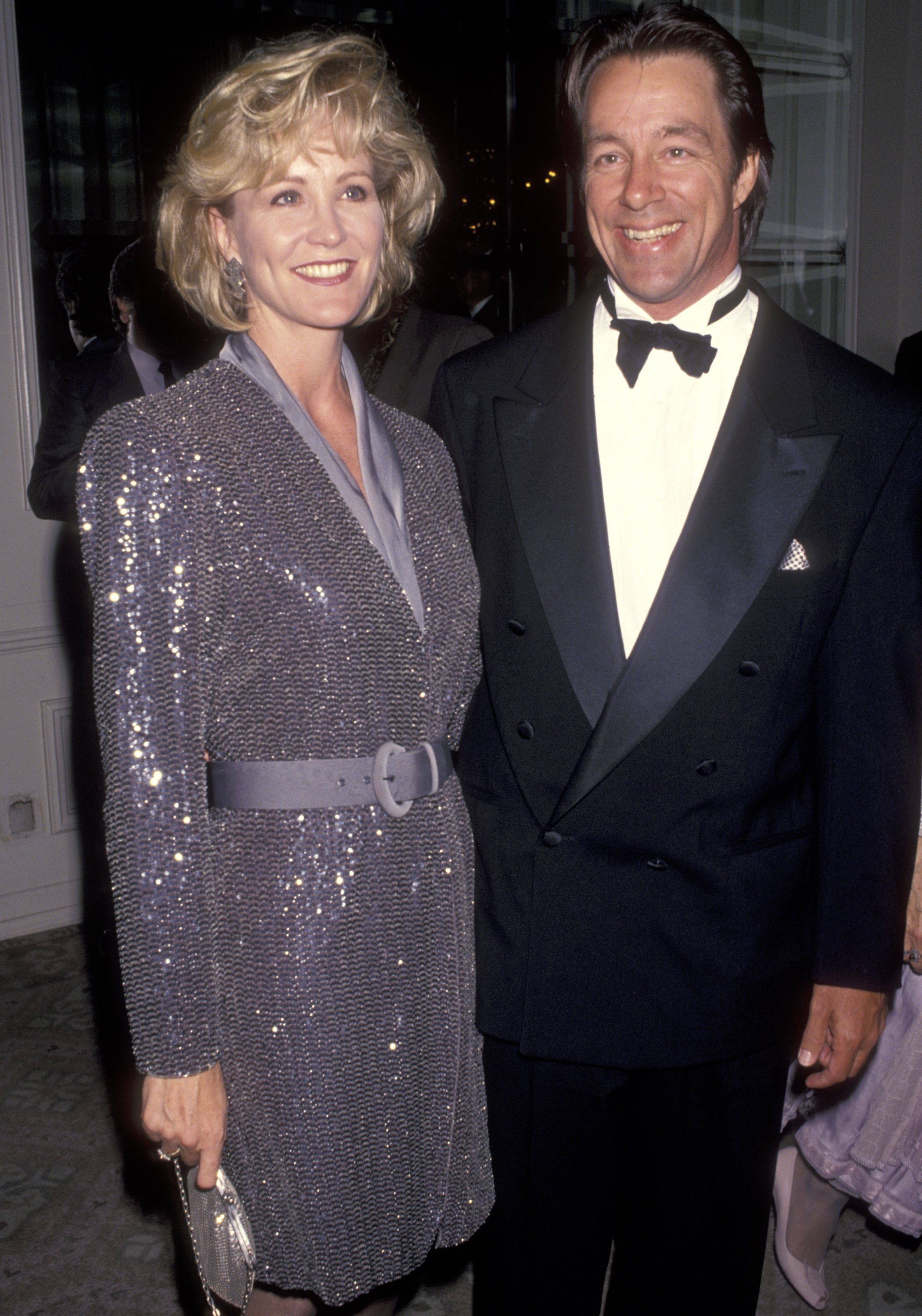 Joanna Kerns and her husband, Marc Appleton, at the "Friars Club Roasts Roseanne Barr" on September 21, 1993, in Beverly Hills, California | Source: Getty Images