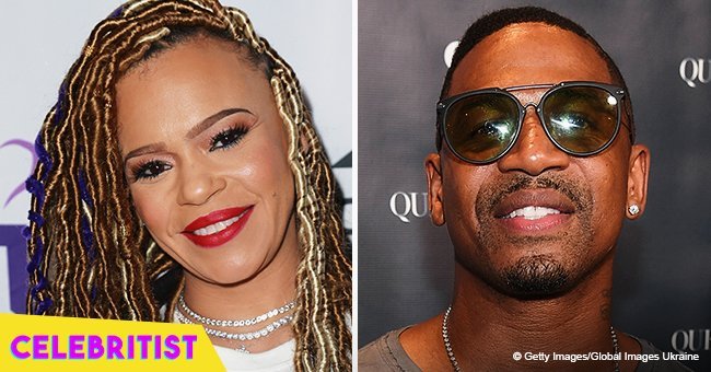 Faith Evans & Stevie J are all smiles in first photo together after getting married in Las Vegas