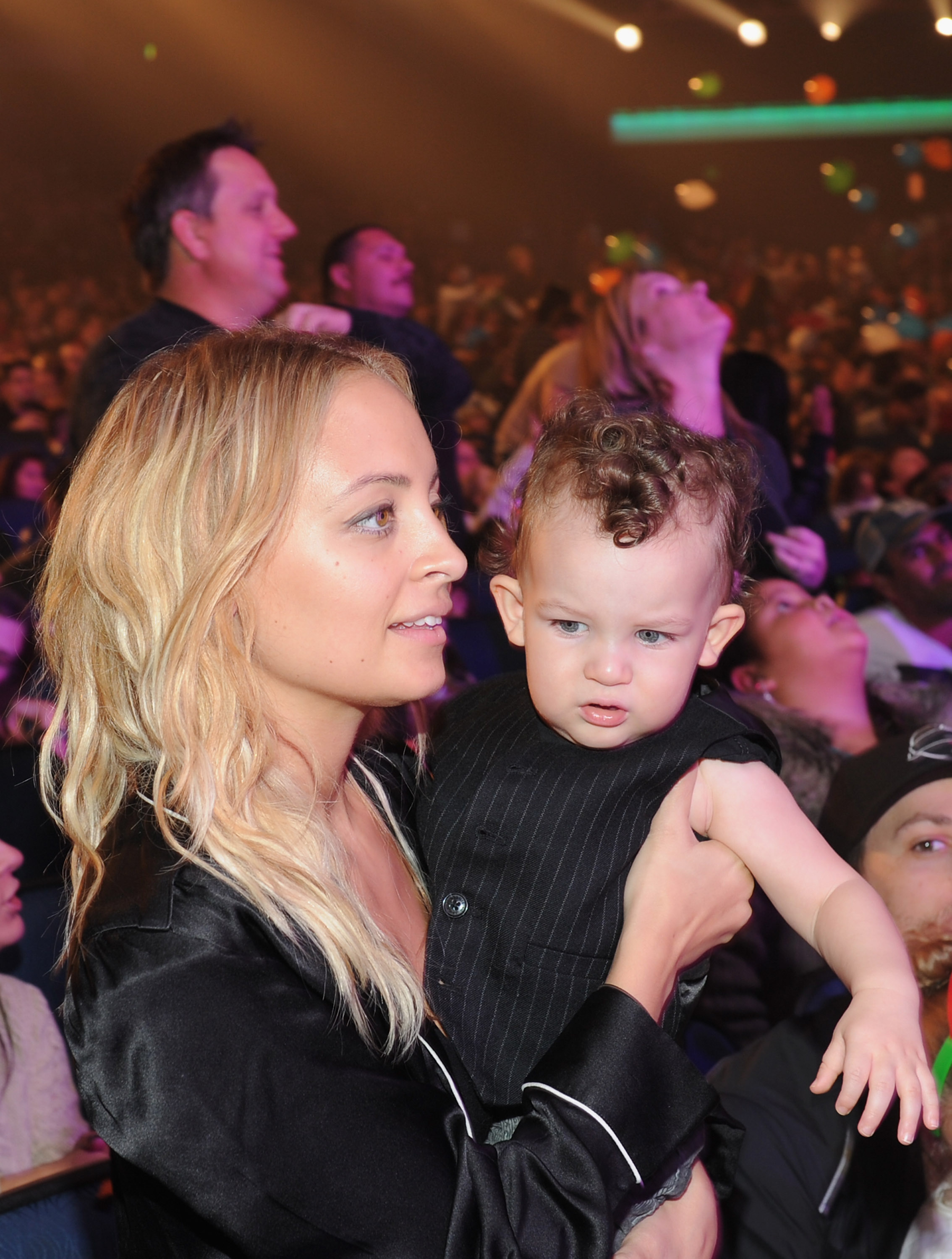 Nicole Richie and Sparrow Madden on November 27, 2010 | Source: Getty Images