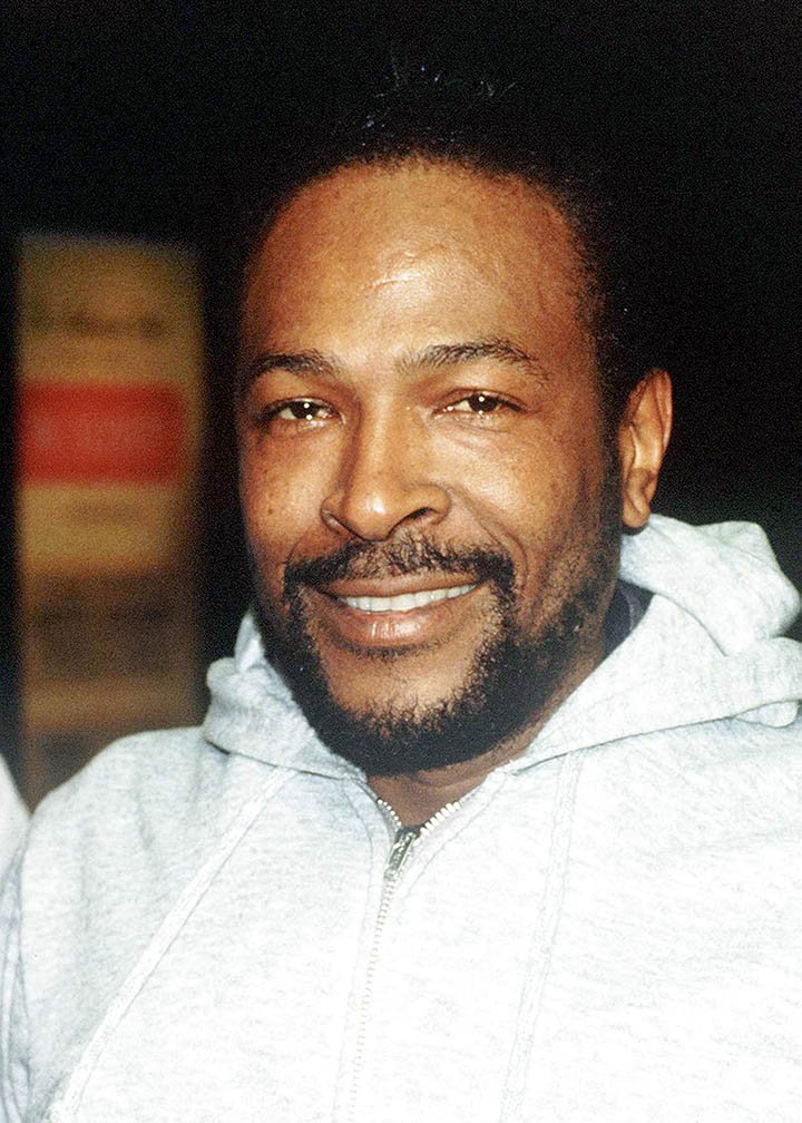 Late soul singer Marvin Gaye (1939 - 1984) poses for a portrait circa 1980. I Image: Getty Images.
