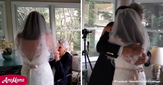 Bride shared heart-melting wedding dance with terminally ill father an hour before his death
