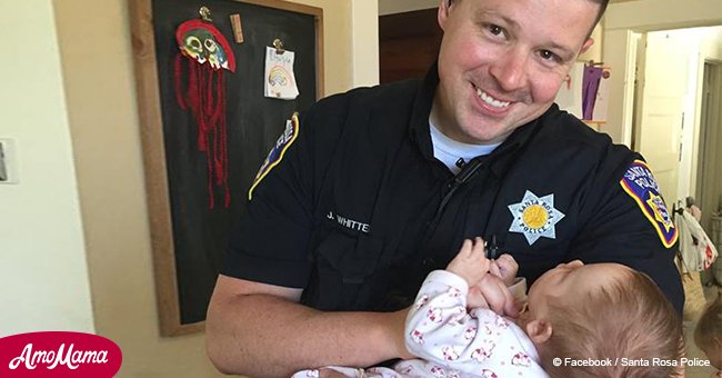  Homeless woman saved newborn daughter’s life by giving her to a police officer