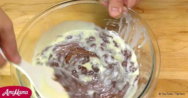 Amazing recipe for making fudge only contains 2 ingredients