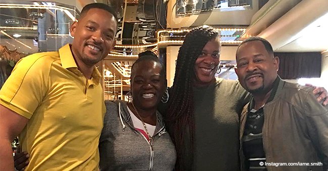 Will Smith & Martin Lawrence bring their rarely-seen sisters & nieces to 'Bad Boys 3' set