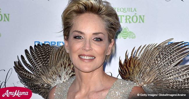 Sharon Stone shares a rare photo of her three beautiful sons