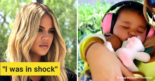 Khloe Kardashian opens up on giving birth amid Tristan's 'cheating' scandal 