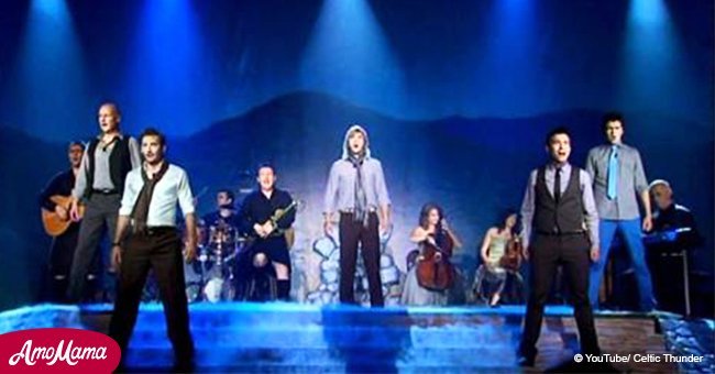  'Hallelujah' by Celtic Thunder is probably the most powerful version of this legendary song