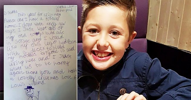 Louis Williams' tear-jerking letter to Santa Claus. | Photo: twitter.com/InsideEdition