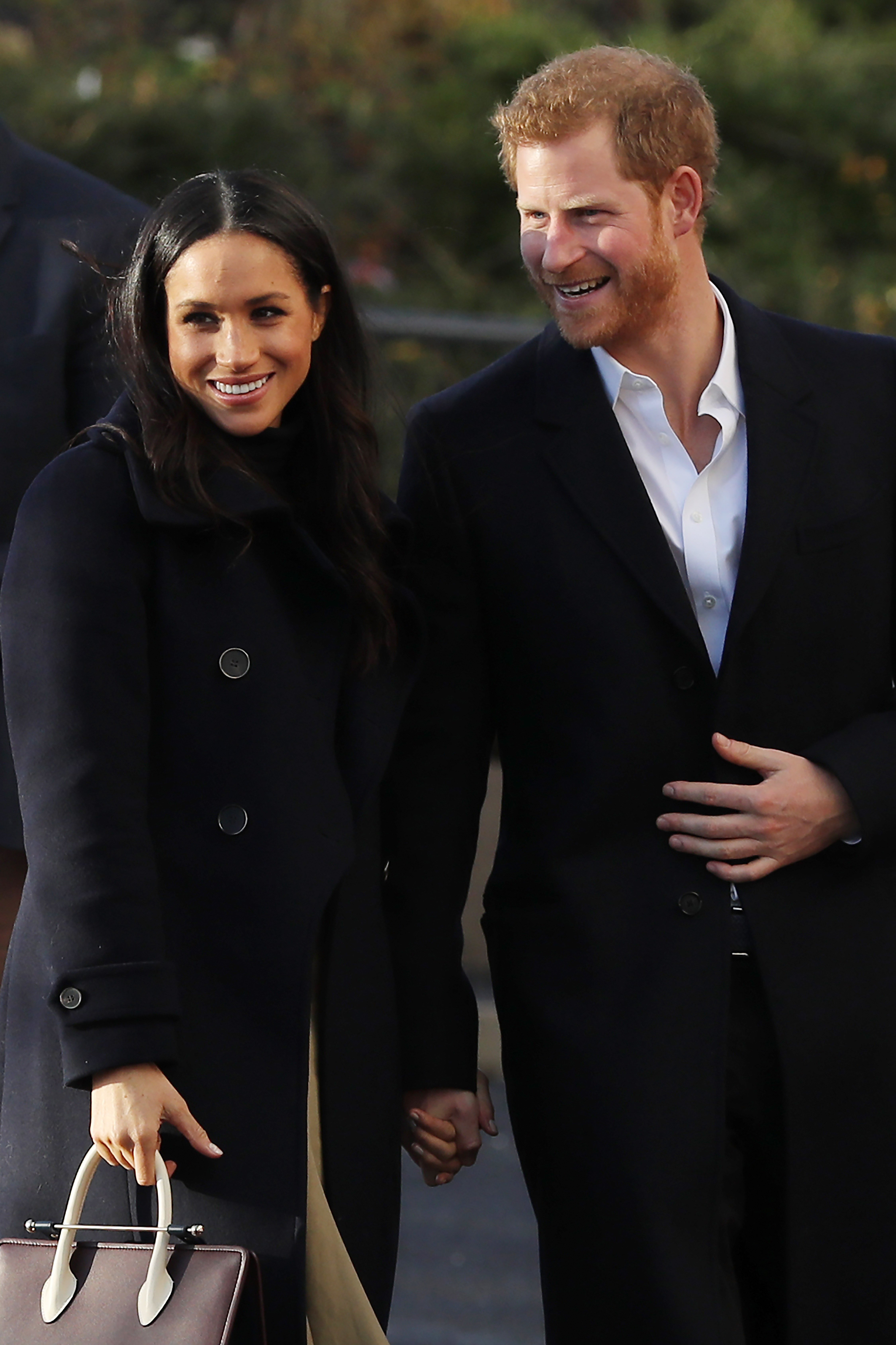 Prince Harry and Meghan Markle, visit the Nottingham Academy as part of their first official public engagements together on December 1, 2017 in Nottingham, England | Photo: Getty Images