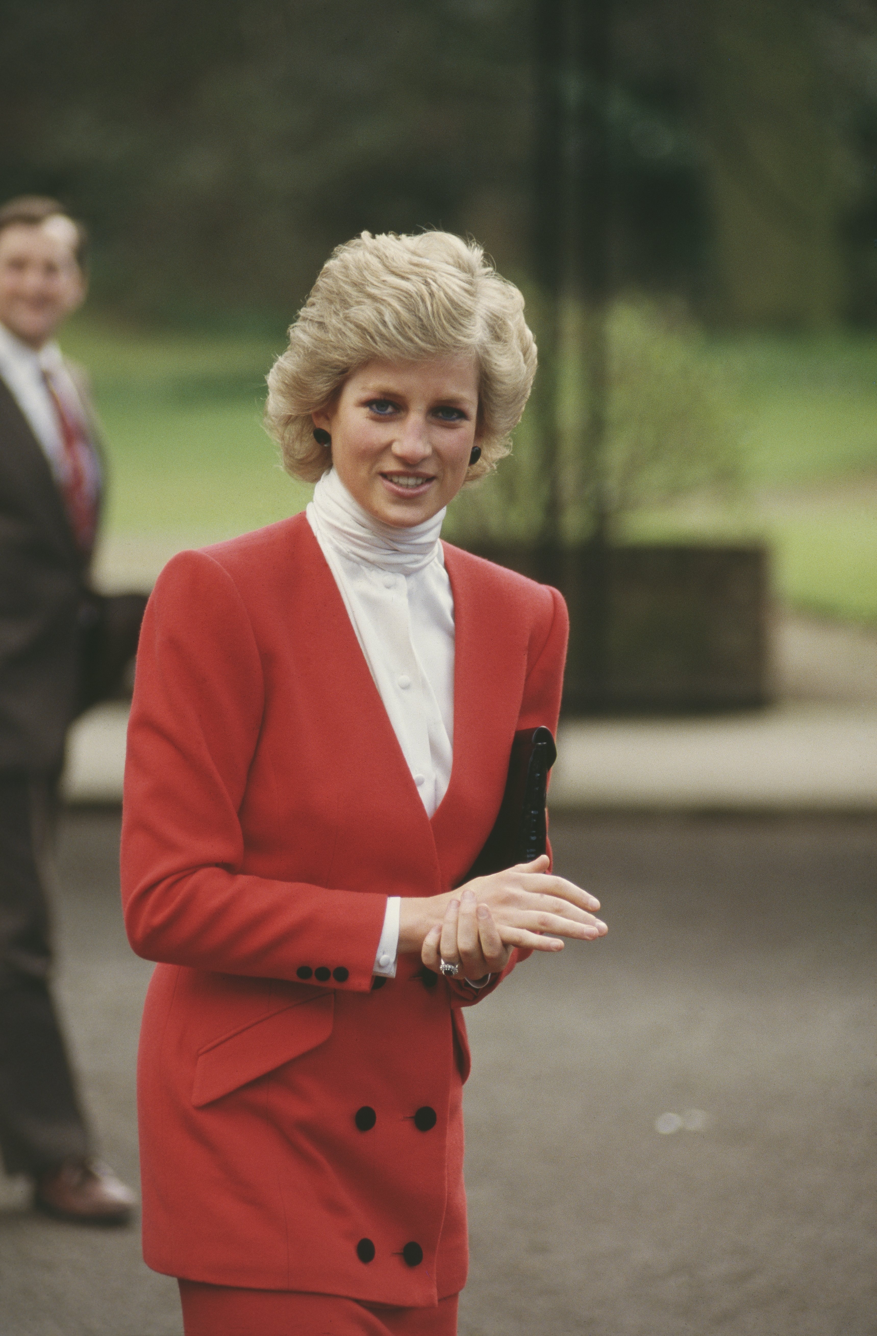 Diana, Princess of Wales, in England on 23rd March 1988. | Source: Getty Images