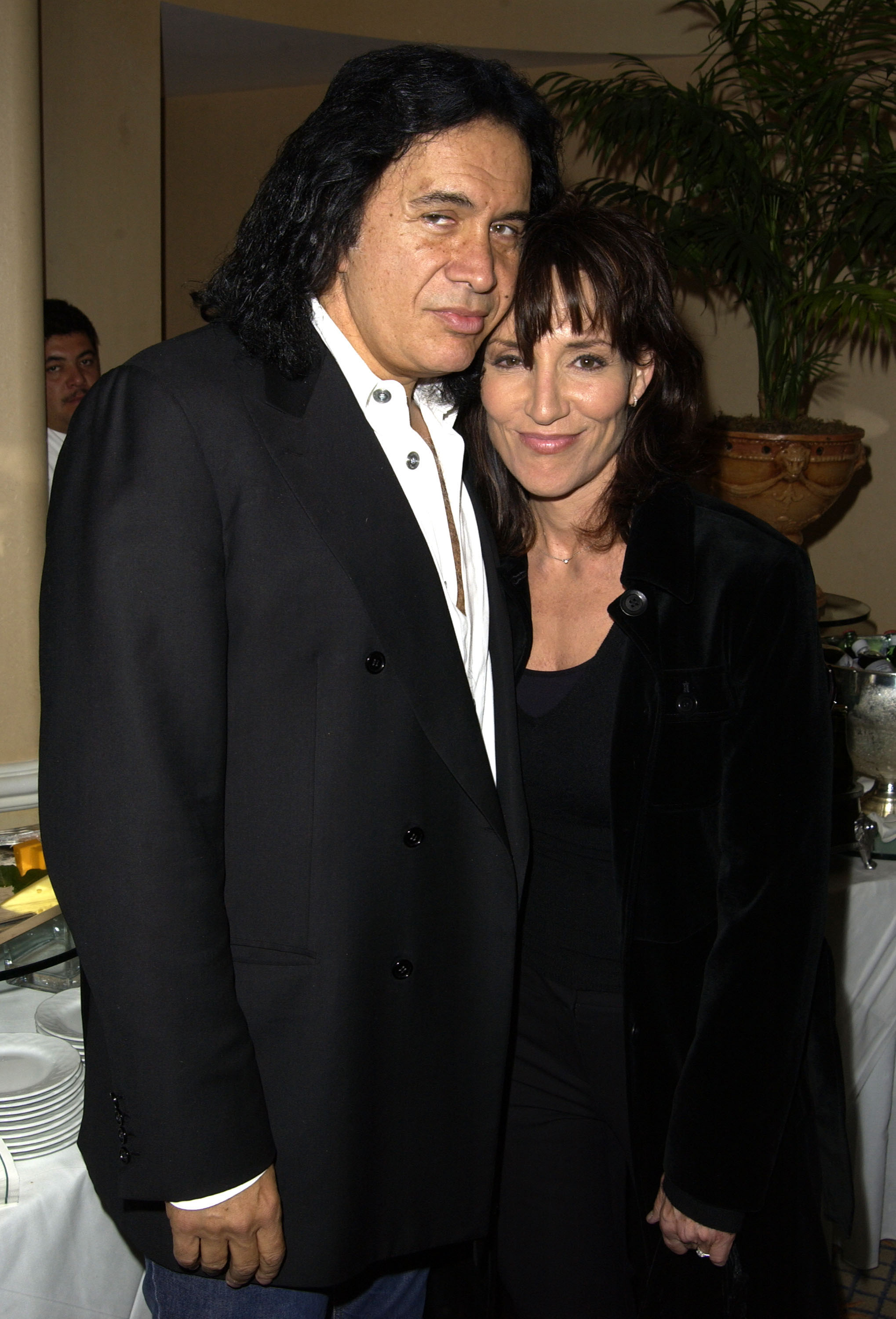 Gene Simmons and Katey Sagal at the 4th Annual MAP Awards Musician's Assistance Program Fundraiser and Benefit Performance on November 5, 2003, in Beverly Hills, California. | Source: Getty Images