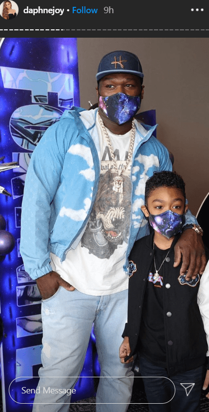 50 Cent and his son Sire celebrating his 8th birthday party on August 31, 2020 | Photo: Instagram/50cent
