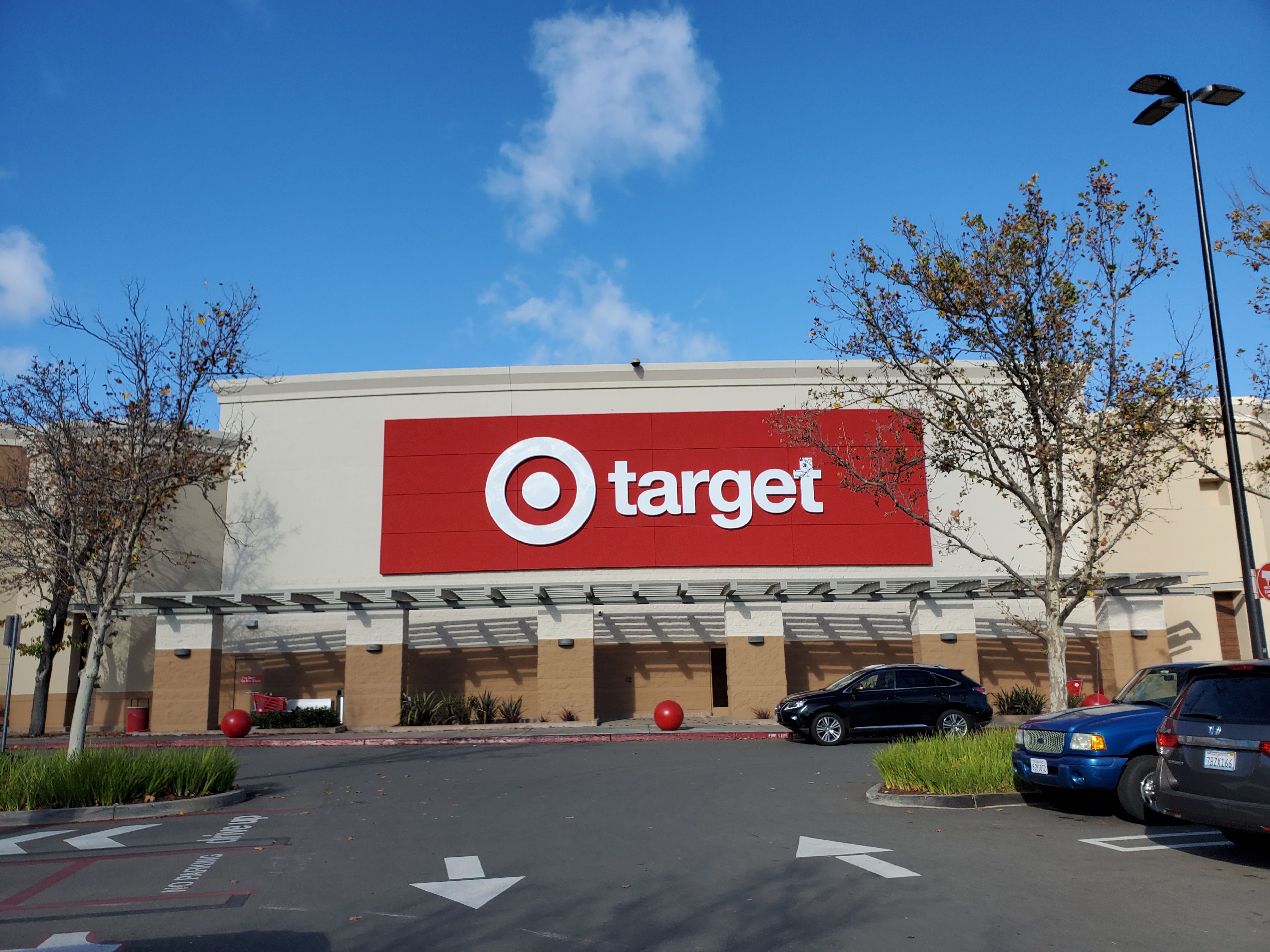 Facade with logo at Target retail store on a sunny day in San Ramon on December 15, 2019 | Photo: Getty Images