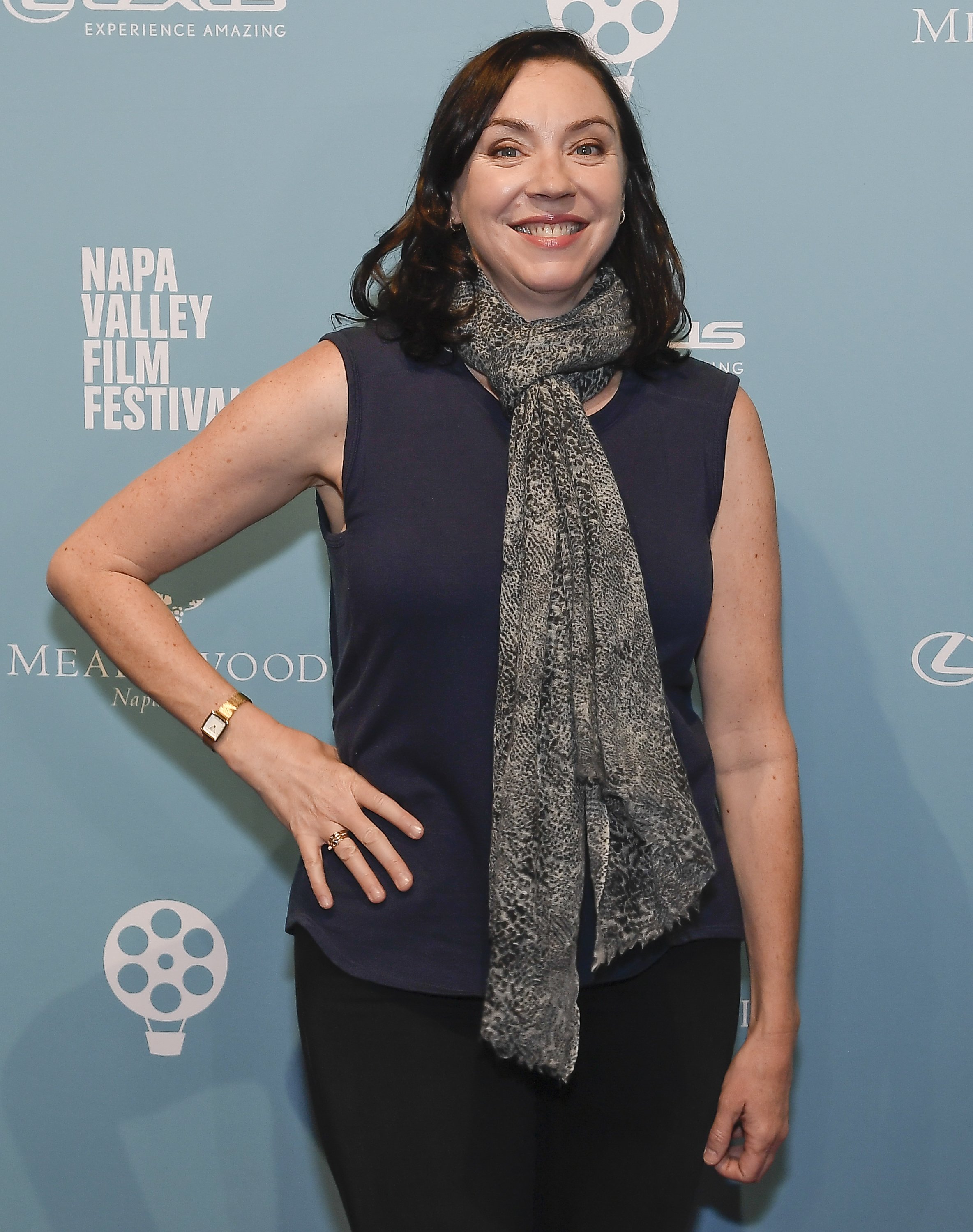 Stephanie Courtney at the 2018 Napa Valley Film Festival on November 7, 2018, in Napa | Source: Getty Images