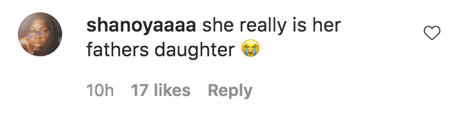 A fan commented on a video of Chris Brown dancing with her daughter Royalty Brown | Source: Instagram.com/missroyaltybrown