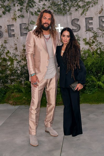 Jason Momoa and Lisa Bonet attend the world premiere of Apple TV+'s "See" at Fox Village Theater | Photo: Getty Images