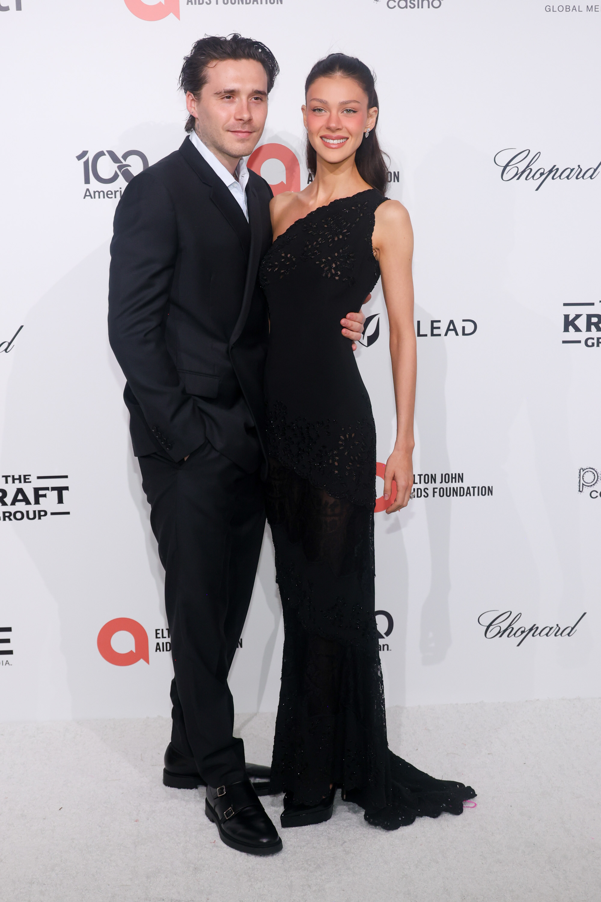 Brooklyn Peltz Beckham and Nicola Peltz Beckham attend Elton John AIDS Foundation's 34th Annual Academy Awards Viewing Party on 15 March 2026 in West Hollywood, California. | Source: Getty Images
