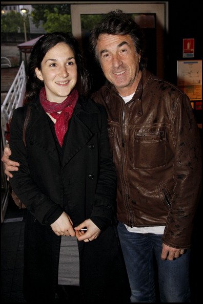 François Cluzet et sa fille Blanche Cluzet lors du lancement du site Web de l'association de sensibilisation à la conduite en état d'ébriété "Ferdinand Chesnais". | Photo : Getty Images
