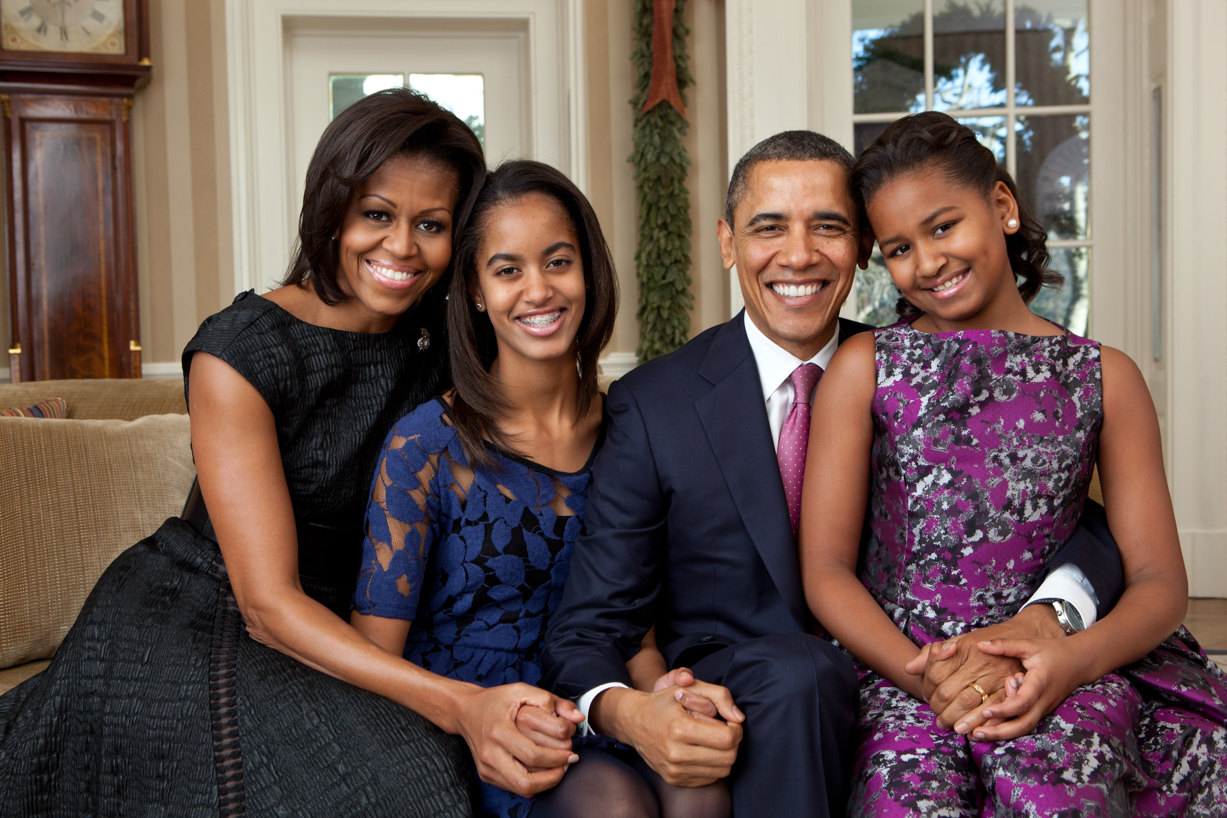 The Obamas. | Source: Getty Images