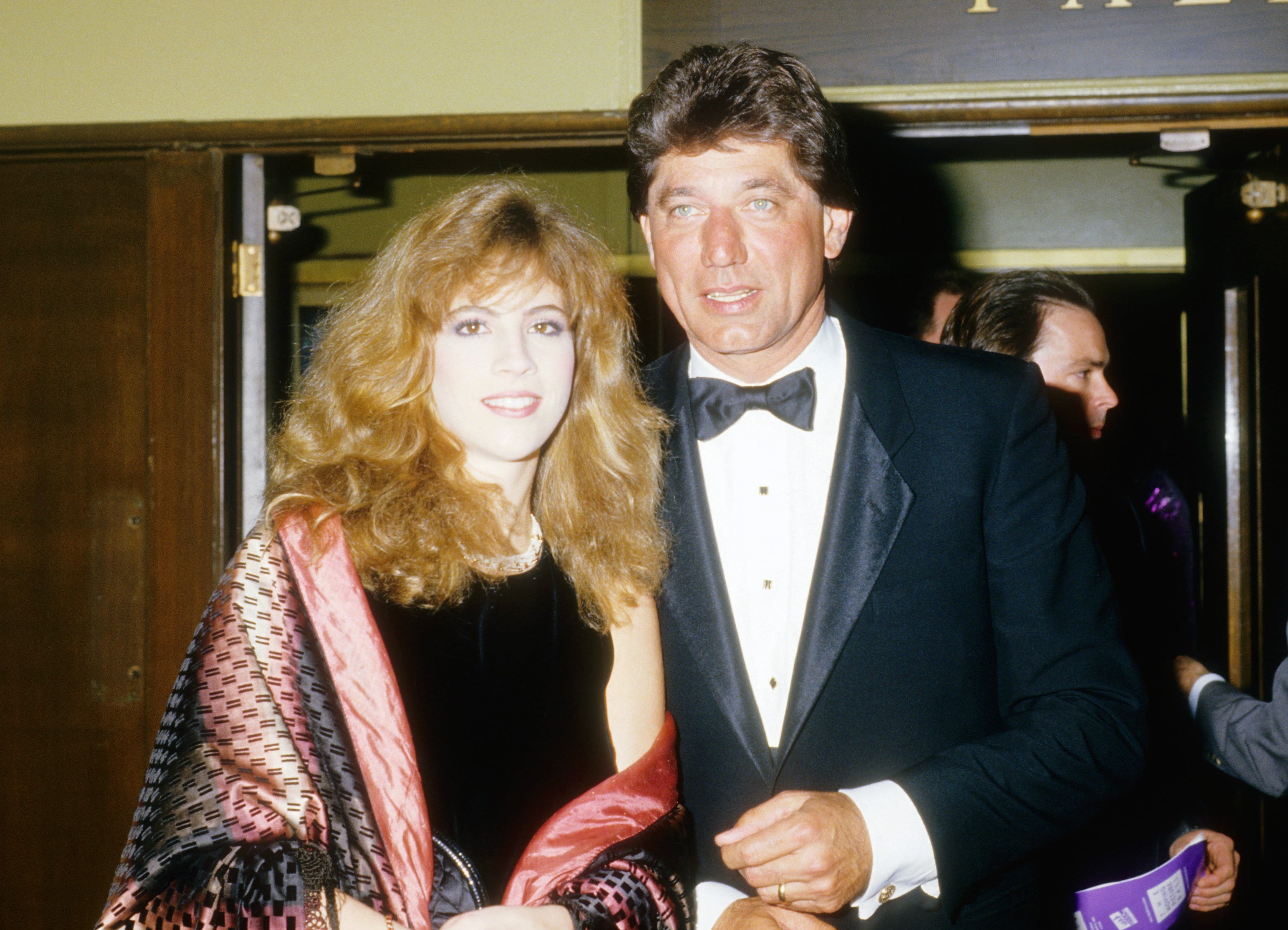Former NFL quarterback Joe Namath and his ex-wife Deborah Mays pose for a photo at an undisclosed location during the 1980's. | Source: Getty Images