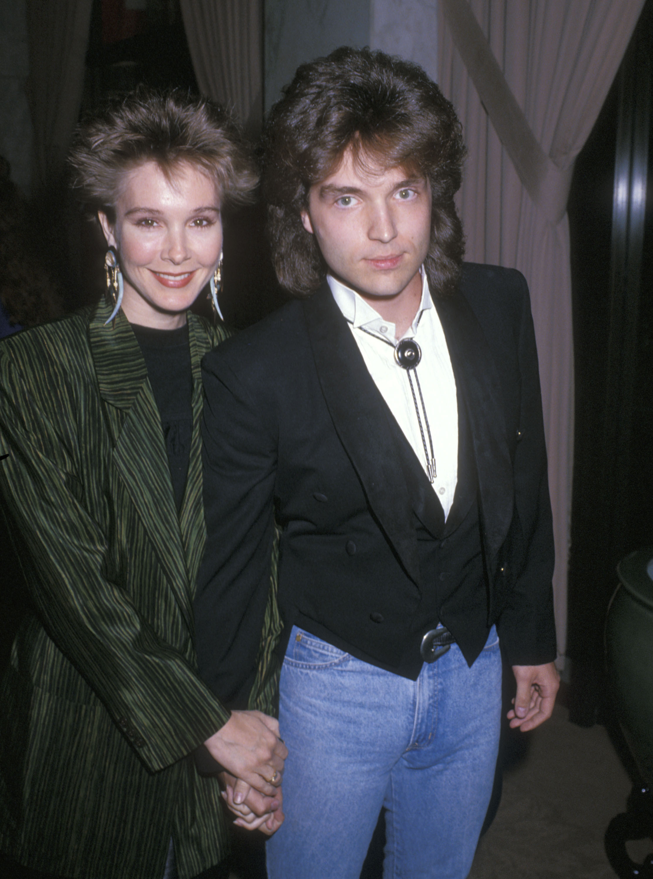 Cynthia Rhodes and Richard Marx attend the Sixth Annual ASCAP Pop Music Awards on May 15, 1989 | Source: Getty Images