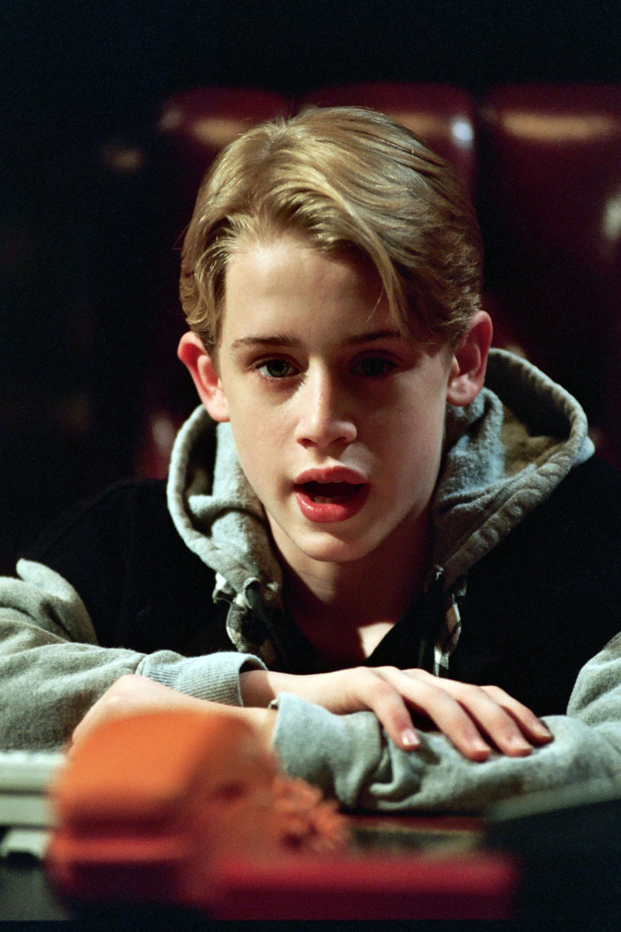 Macaulay Culkin on the set of "Richie Rich" in Los Angeles, California in 1992 | Source: Getty Images