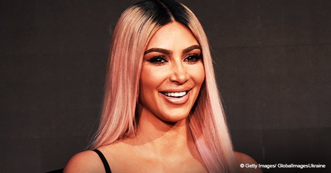 Kim Kardashian shares an adorable photo of her 2-month-old daughter. She has the cutest smile